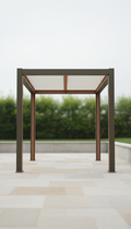 Aluminum Louvered Pergola With Adjustable Slats
